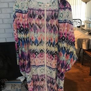 Multicolor Kimono